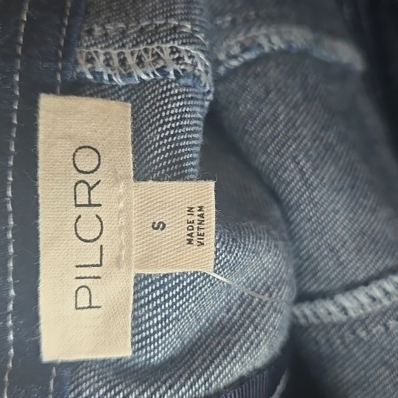 NWT Pilcro Halter Deep-V Seamed Open-Back Mini Dress - Picture 7 of 12